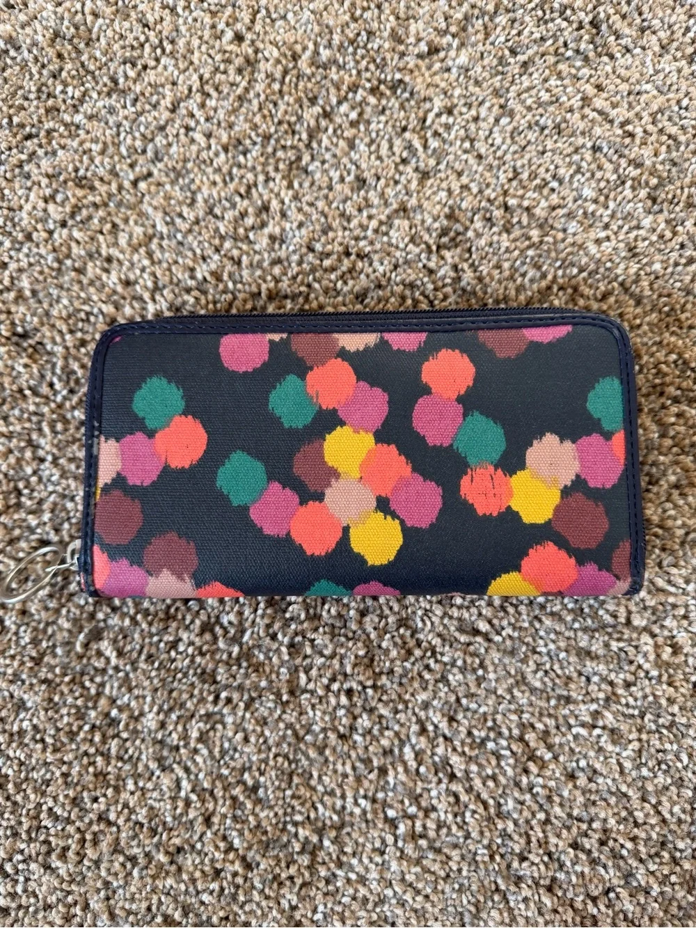 FOSSIL Colorful Polka Dots Large Wallet